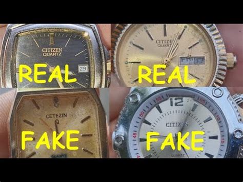 citizen watch fake vs original|authentic citizen watch.